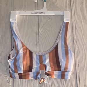 Target Bathing Suit Striped Top